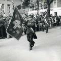 Poczet sztandarowy Związku Bojowników o Wolność i Demokrację (ZBoWiD)