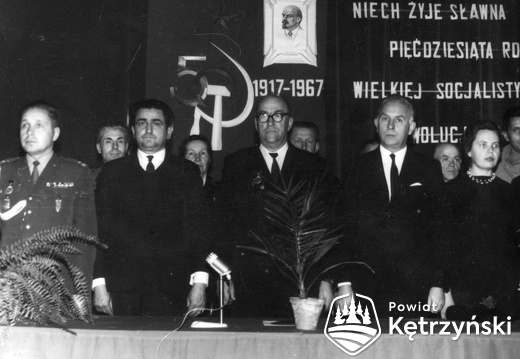 Korsze, akademia z okazji rocznicy rewolucji październikowej – 1967r.