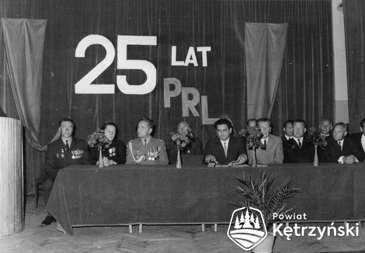 Korsze, akademia z okazji 25-lecia PRL – 1969r