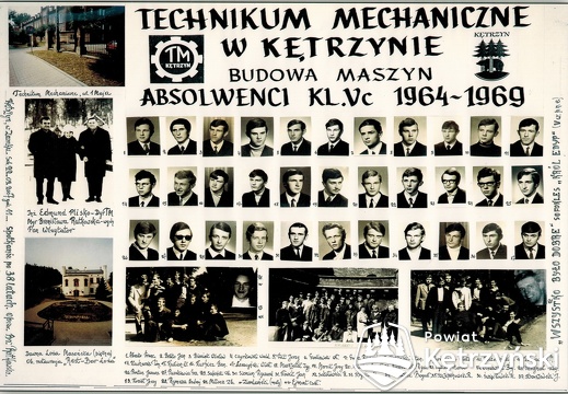 Absolwenci Technikum Mechanicznego, tablica z okazji zjazdu absolwentów w 2007r.