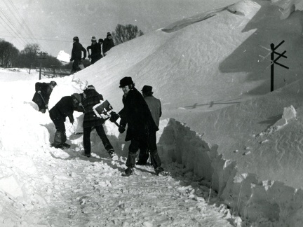 Odcinek kolejowy Kętrzyn – Czerniki podczas tzw. zimy stulecia - 1978/1979