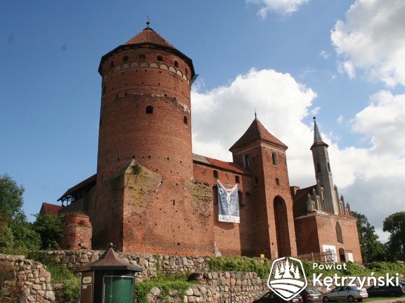 Reszel, zamek, dawna letnia rezydencja biskupów warmińskich - 16.08.2011r.