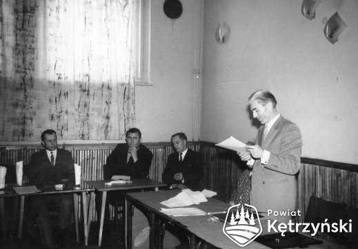 Korsze, sesja prezydium Miejskiej Rady Narodowej - ok. 1968r.