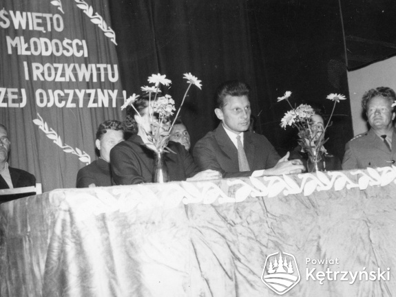 Korsze, akademia z okazji 22 lipca, w okresie PRL-u było święto państwowe - koniec lat 60. XX w.