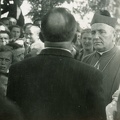 Korsze, wizytacja kanoniczna Ordynariusza diecezji ks. Biskupa Tomasza Wilczyńskiego - 1957r.