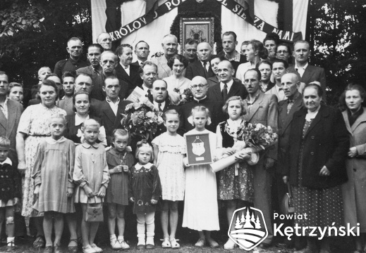 Korsze, uroczystości 25-lecia rocznicy święceń kapłańskich ks. Proboszcza Stanisława Lachowicza - 1957r.