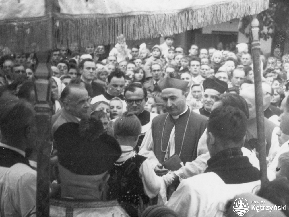 Korsze, uroczystości procesji Bożego Ciała - 1962r.