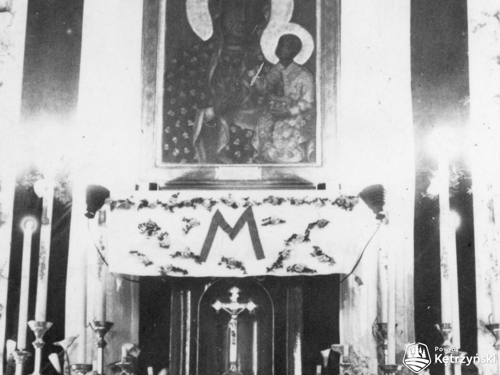 Korsze, uroczystości nawiedzenia obrazu Matki Bożej Częstochowskiej - 1966r.