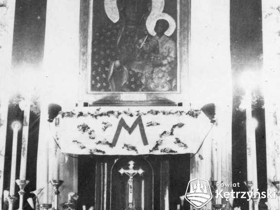 Korsze, uroczystości nawiedzenia obrazu Matki Bożej Częstochowskiej - 1966r.