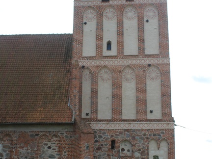 Mołtajny, parafialny kościół p.w. św. Anny po remoncie - 30.09.2016r.
