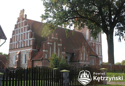 Mołtajny, parafialny kościół p.w. św. Anny po remoncie - 30.09.2016r.