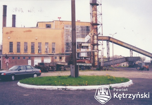 Rastenburg Zuckerfabrik Kesselhaus mit Förderband 1995