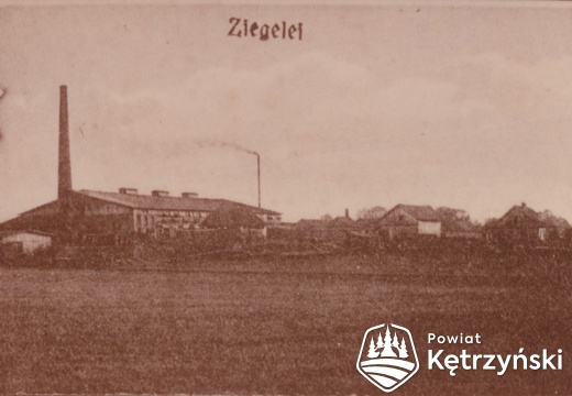 Wilkendorf Postkarte, Ziegelei, 1920