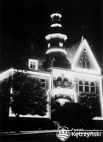 Iluminacja ratusza, 1929r..jpg